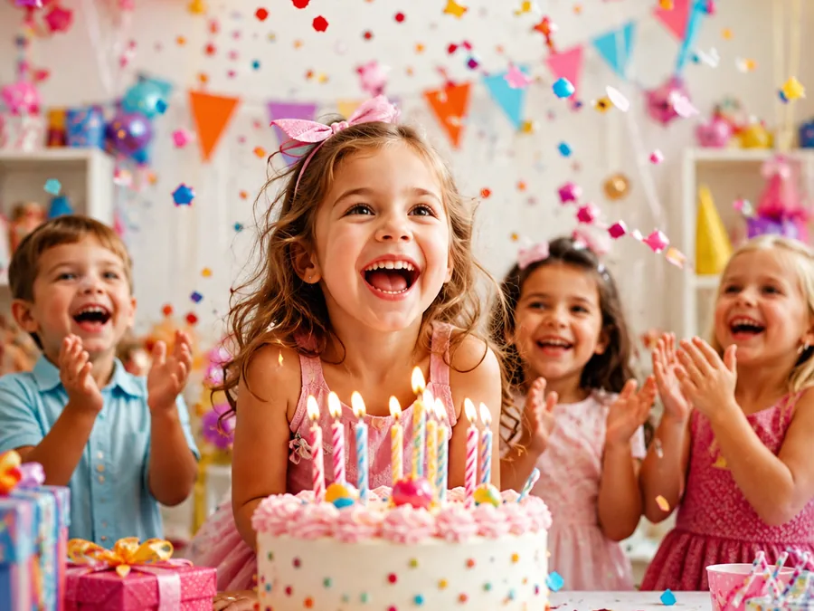 Celebração de Aniversário infantil