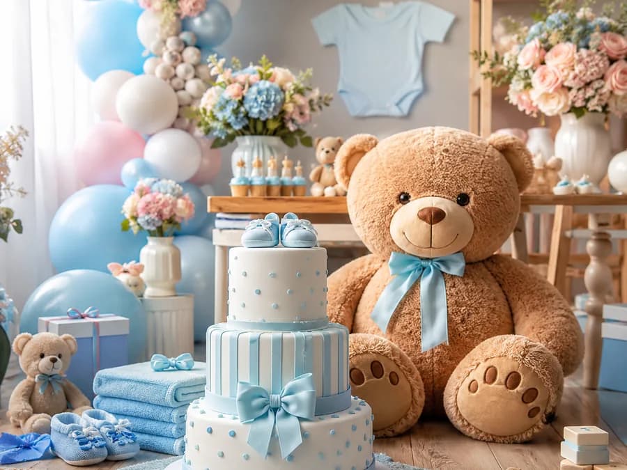 Celebração de Chá de bebê