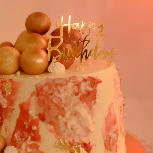 Placa Happy Birthday